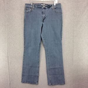 Levis 550 Jeans Womens Size 16 M x 30 Relaxed Bootcut Medium Wash High Rise
